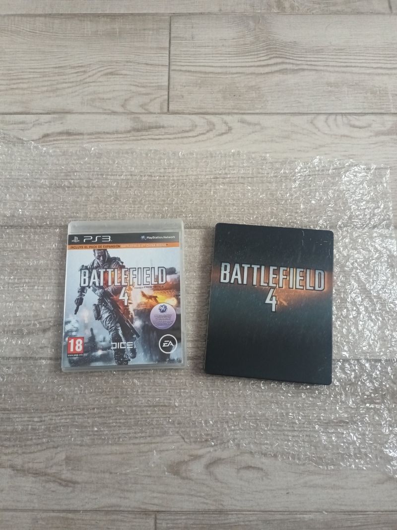 Imagen de Juego PS3 battlefield y steelbook