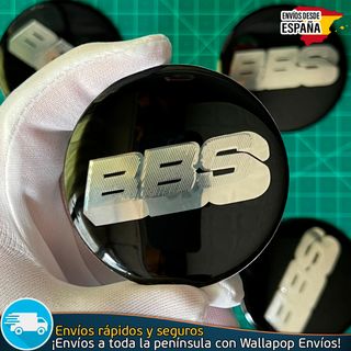 X4 Emblemas BBS 65mm Pegatinas Emblemas Tapacubos