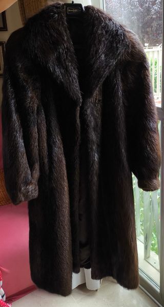 Abrigo de piel