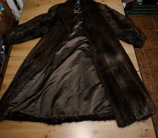 Abrigo de piel