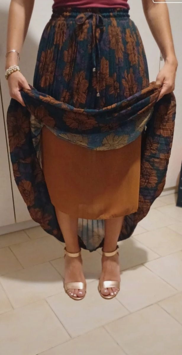 Gonna lunga plissettata