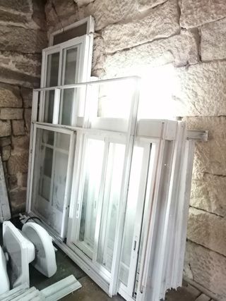 Ventana 184x98 aluminio corredera