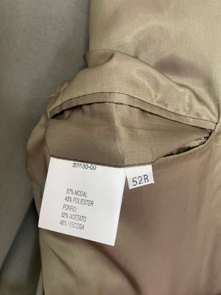 Traje chaqueta. Marca Dustin. Corte Ingles. 