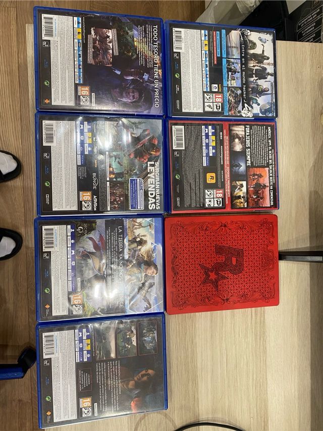 Pack de juegos ps4 de aventuras y acción