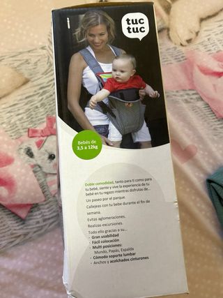 Mochila porta bebés tuc tuc