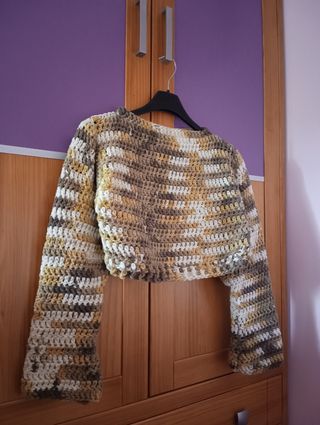 Jersey Corto Crochet Handmade
