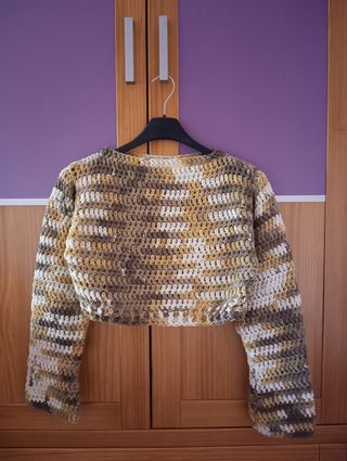 Jersey Corto Crochet Handmade