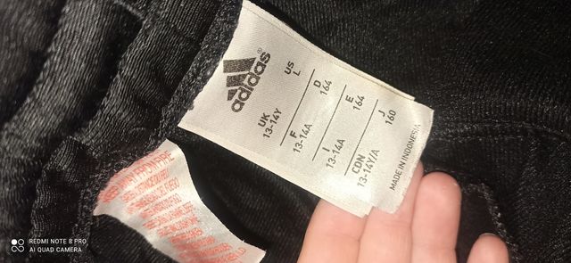 Pantalón de chándal Adidas 13-14A