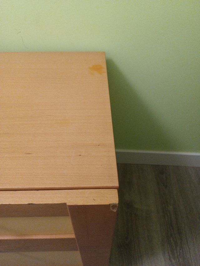 Mesilla cajonera con ruedas