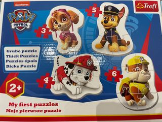 Puzzle bebé patrulla canina