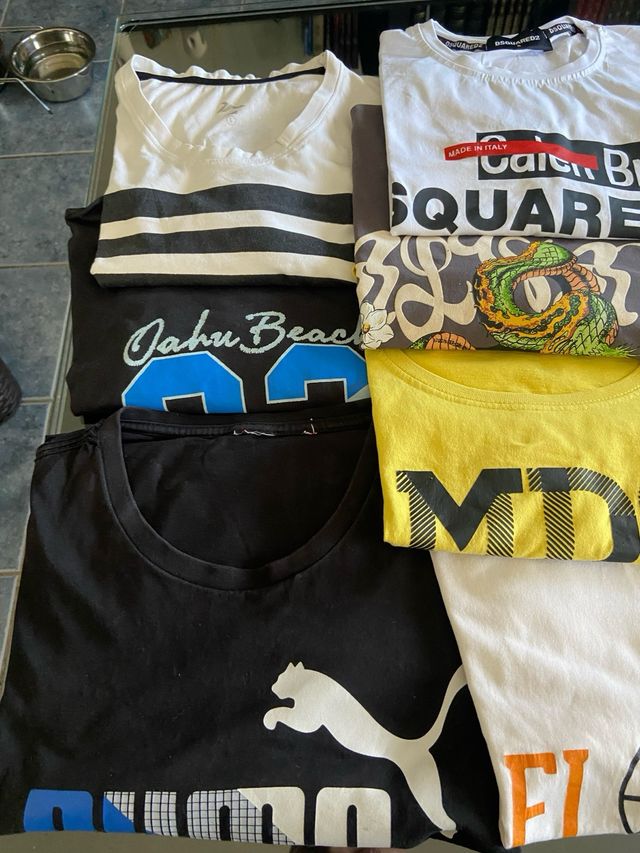 Camisetas variadas ponibles