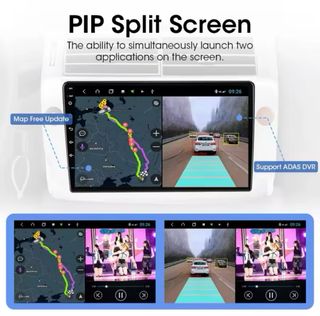 Pantalla LCD, GPS. Android para coche.