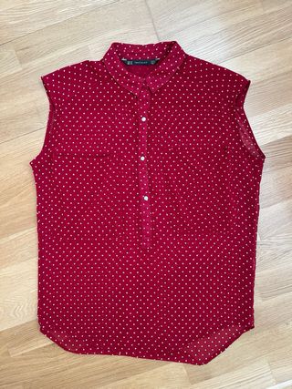 Blusa lunares T.XS