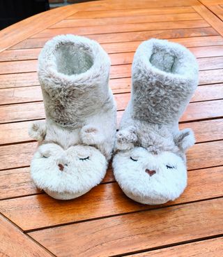 Pantofole di pelo orsetto n.30/31