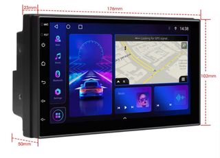 Pantalla LCD, GPS. Android para coche.