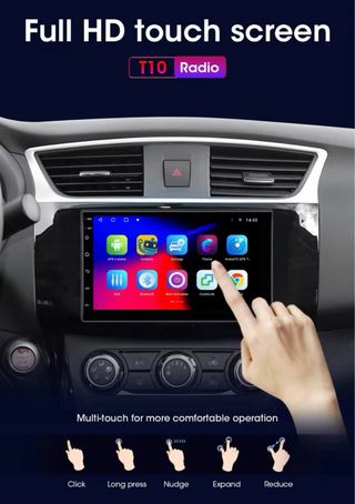 Pantalla LCD, GPS. Android para coche.
