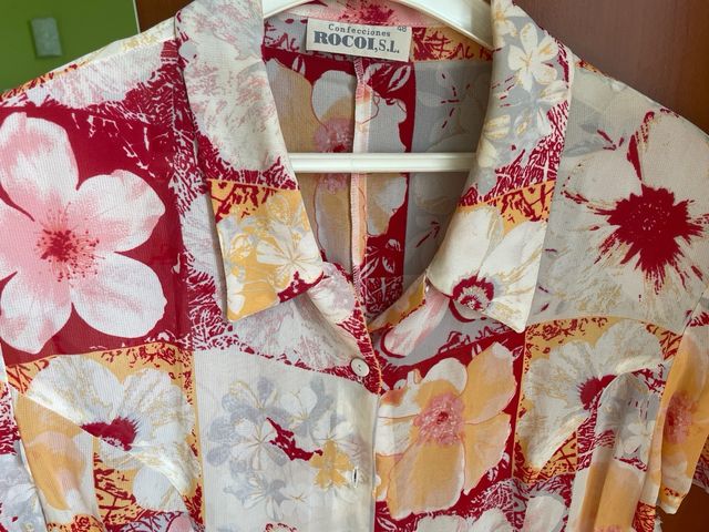 Camisa flores