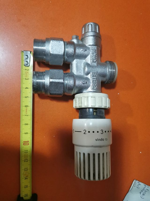 Llave termostatica para calefaccion