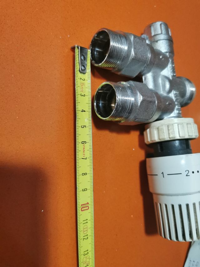 Llave termostatica para calefaccion