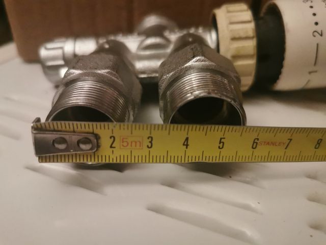 Llave termostatica para calefaccion