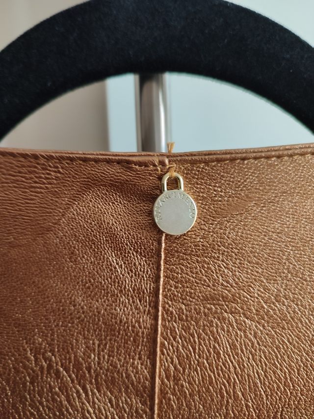 Giubbino ecopelle bronzo