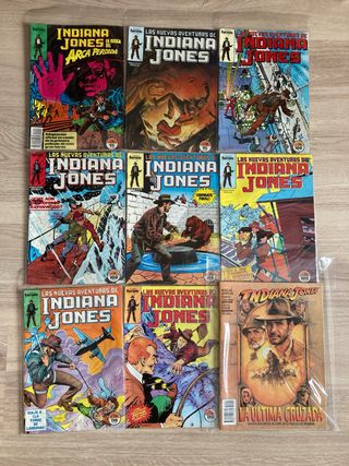 Indiana Jones. Lote de comics.