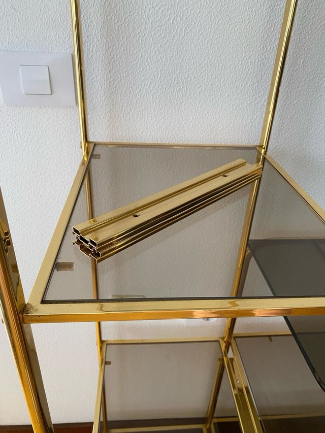 Estanterías de cristal