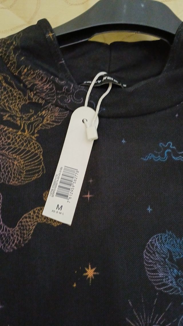 Abitino nero maniche lunghe