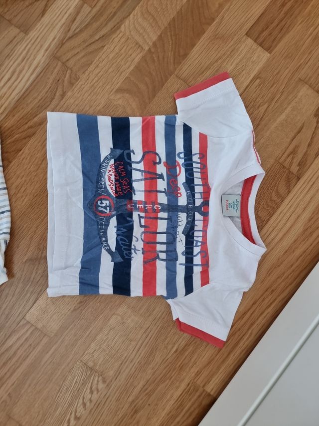 Camisetas 3, 6, 9, 12 meses