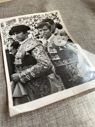 Foto Carlos Corbacho y Manuel Benitez el Cordobés