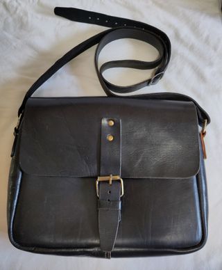 Bolso cartera de cuero marroquí 