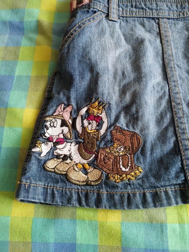 Vestido tejano Disney