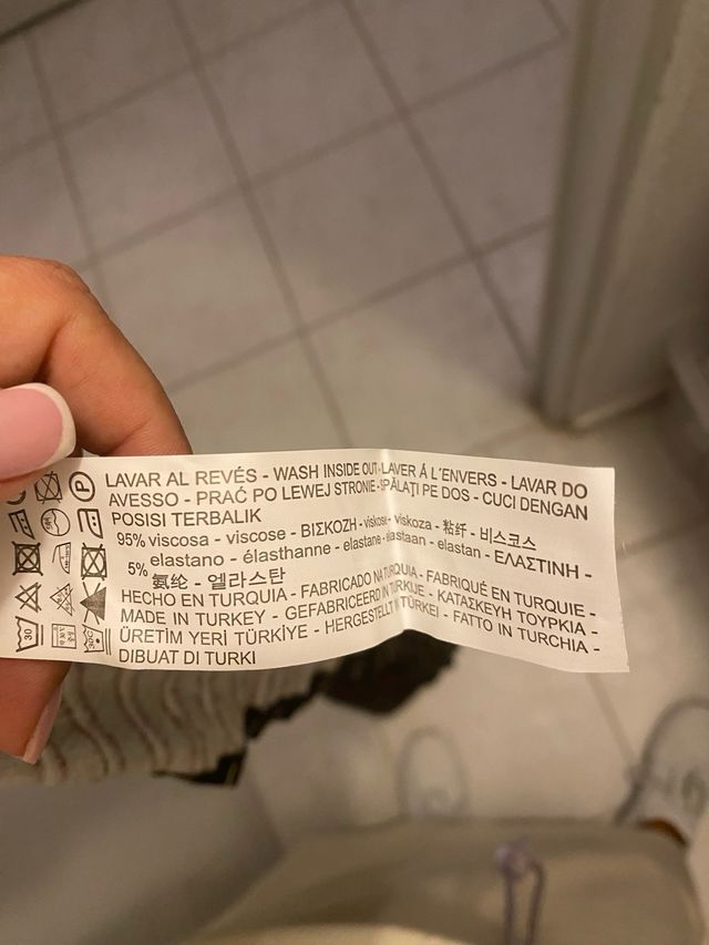 Vestido azul marino con rayas Pull and Beard