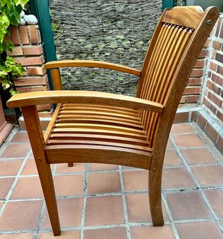 CONJUNTO COMEDOR JARDIN TECA