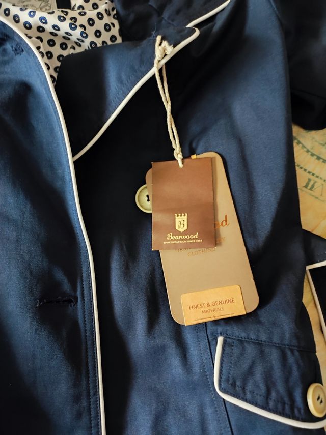 Gabardina nueva brearwood vintage para mujer