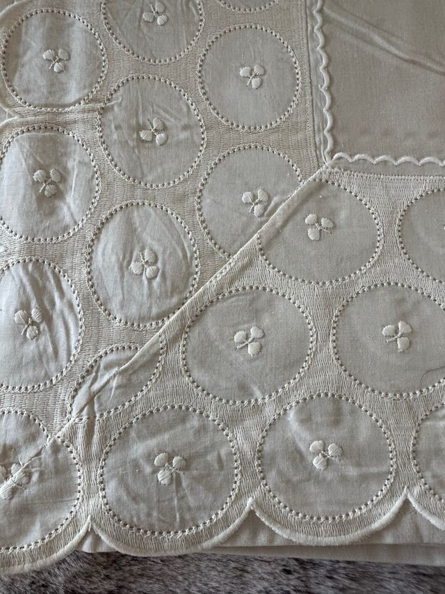 JUEGO DE CAMA VINTAGE HILO