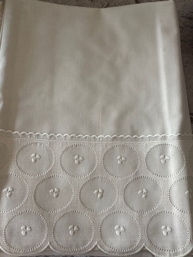 JUEGO DE CAMA VINTAGE HILO