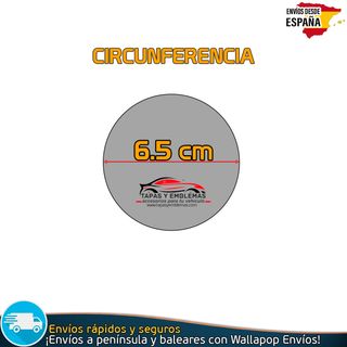 X4 Emblemas Mercedes Benz 65mm Pegatinas Tapacubos
