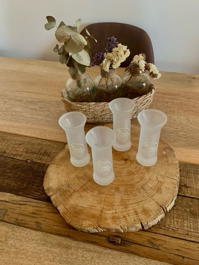 Set 4 Bicchieri Vodka da freezer Keglevich