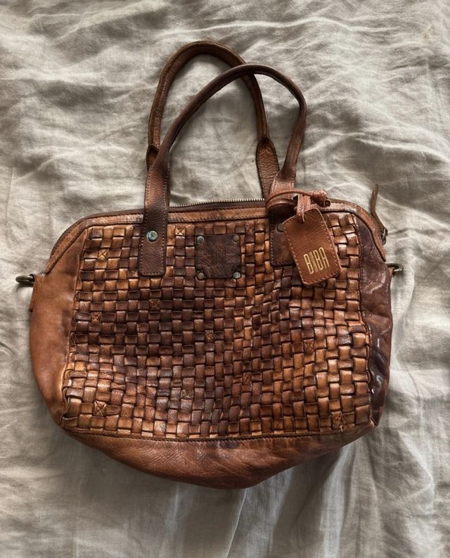 Bolso Biba trenzado