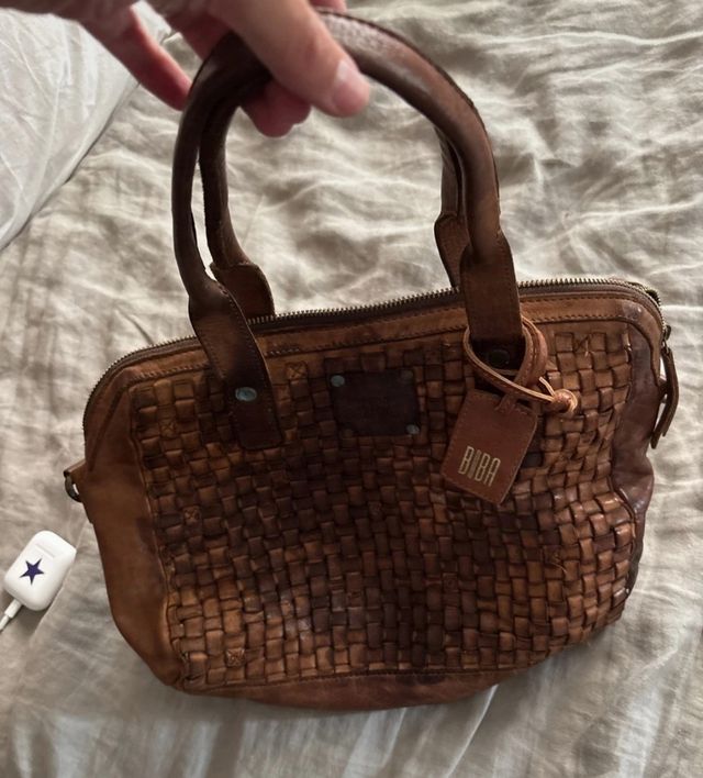 Bolso Biba trenzado