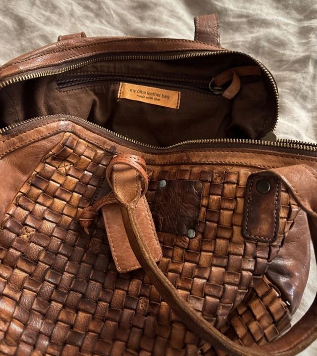 Bolso Biba trenzado