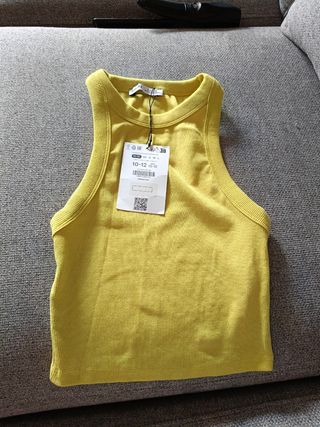 Top verde Bershka 