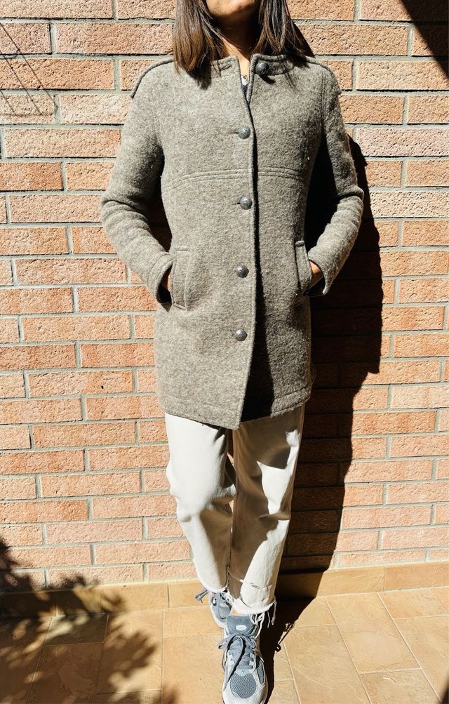 Cappottino lana cotta “ Happy25” tg. S 