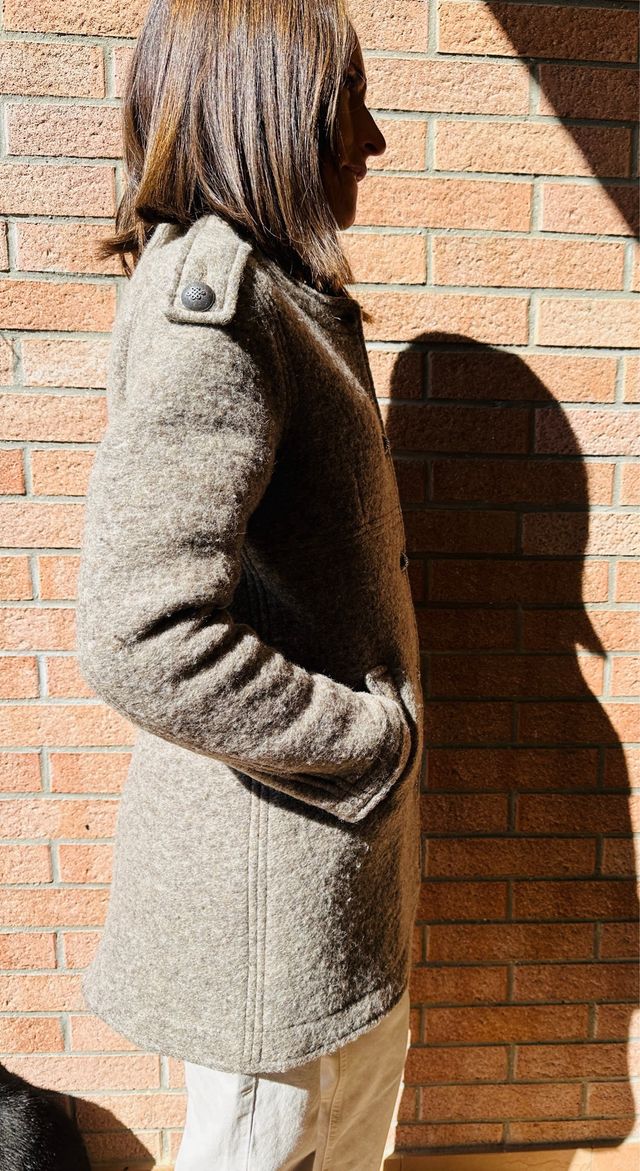 Cappottino lana cotta “ Happy25” tg. S 