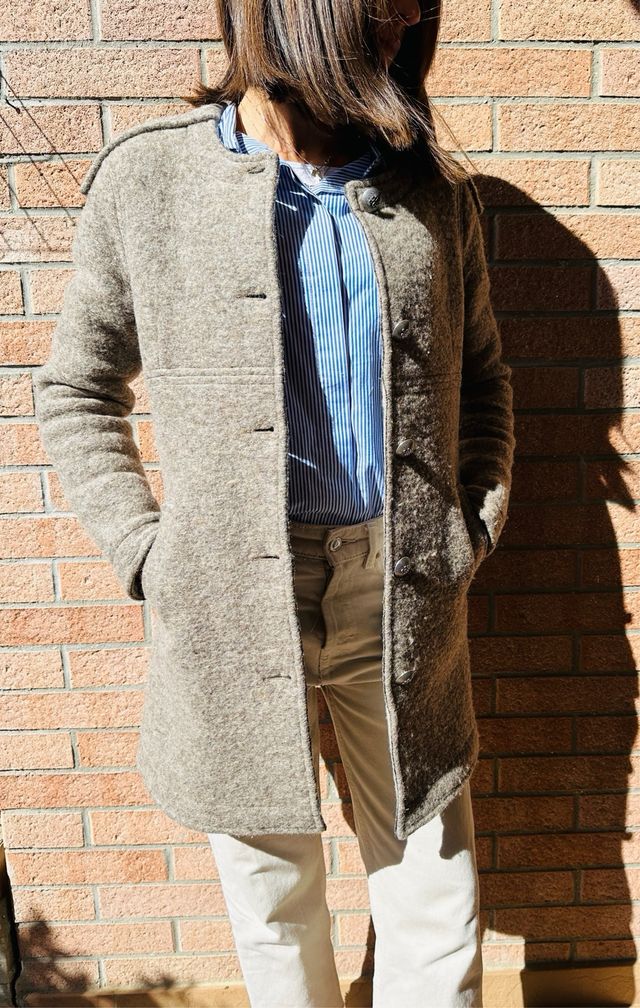 Cappottino lana cotta “ Happy25” tg. S 