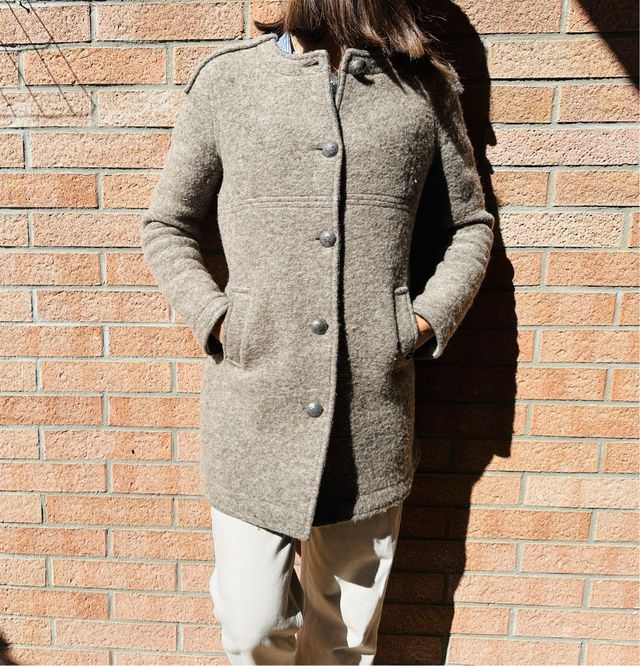 Cappottino lana cotta “ Happy25” tg. S 