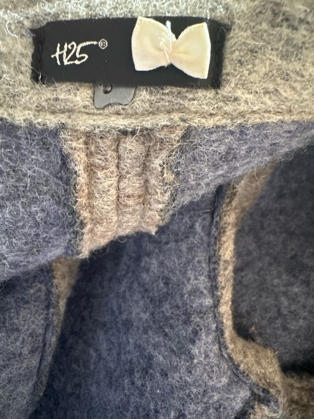 Cappottino lana cotta “ Happy25” tg. S 