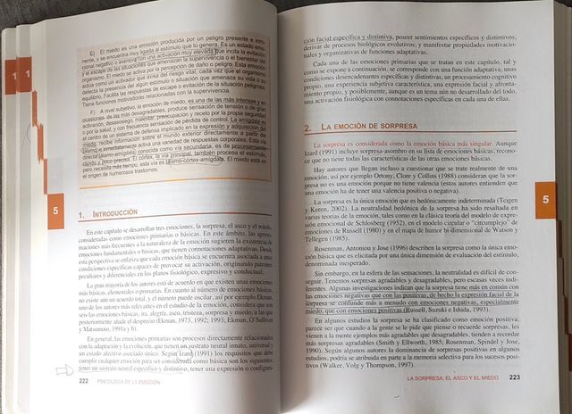 Psicología de la EMOCION-UNED
