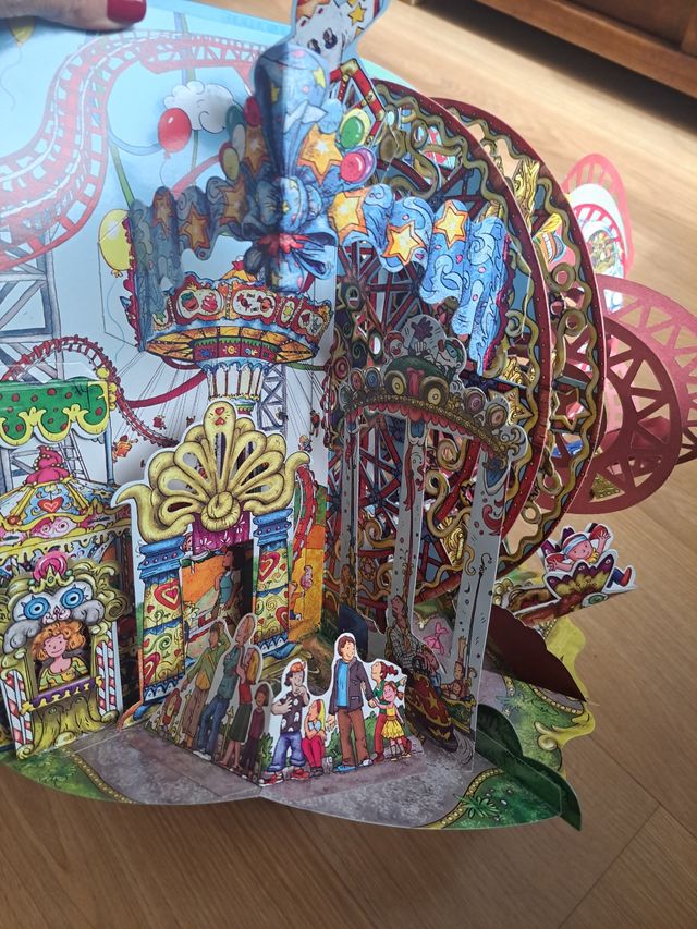 Libro 3D vive una aventura El Parque de